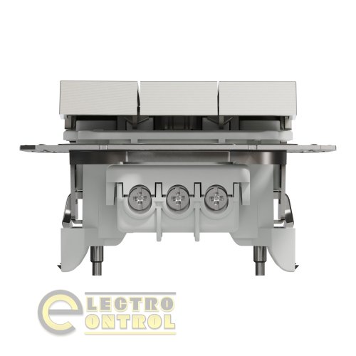 Выключатель Schneider Electric EPH2100169 Asfora трёхклавишный бронза