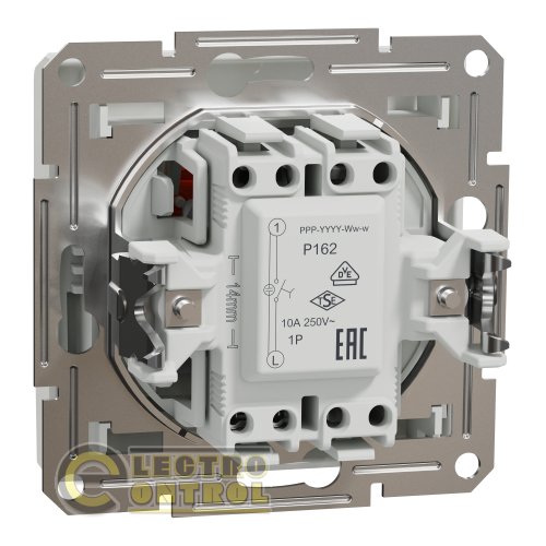 Выключатель Schneider Electric EPH6270121 Asfora карточный белый без рамки