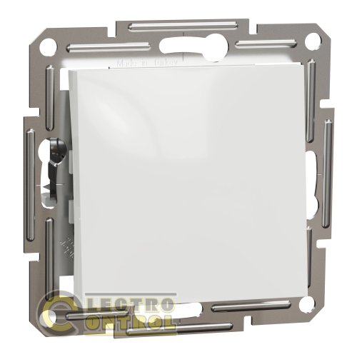 Вимикач Schneider Electric EPH0770121 Asfora кнопковий білий без рамки
