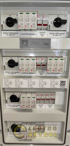 Щит защиты инвертора 5 стрингов DC