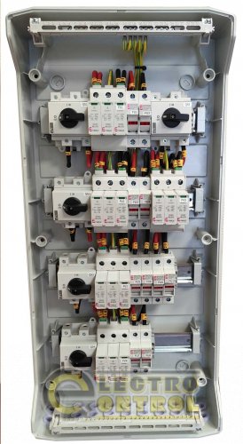 Щит защиты инвертора 5 стрингов DC
