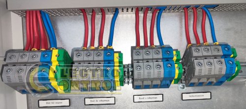 Щит захисту АС трьохфазного інвертора ЩЗІас