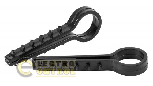 Дюбель - елочка Enext m0080029 10mm для круглого провода e.metiz.dowel.fir.black.10 чёрный 100 шт.
