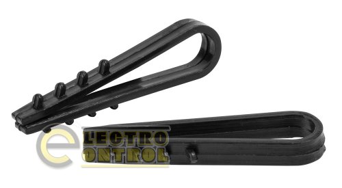Дюбель - елочка Enext m0080033 6mm для круглого провода e.metiz.dowel.fir.black.6 чёрный 100 шт.