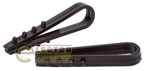 Дюбель - елочка Enext m0080034 8mm для круглого провода e.metiz.dowel.fir.black.8 чёрный 100 шт.