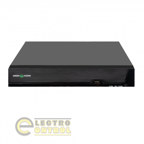IP відеореєстратор 10-канальний 8MP NVR GreenVision GV-N-S024/08 (8POE) (Lite)