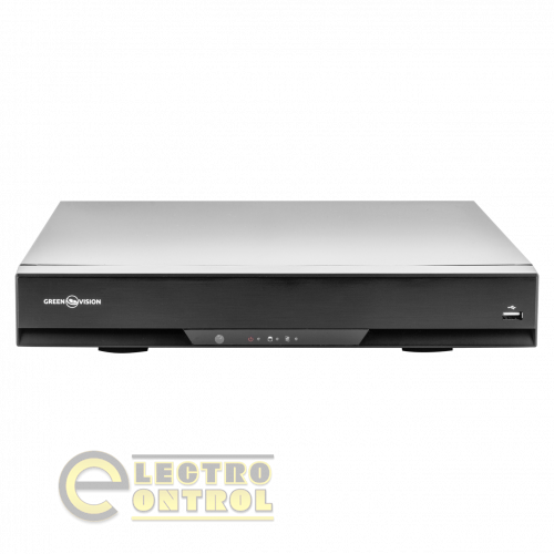 IP видеорегистратор 24-канальный 8MP NVR GreenVision GV-N-G008/24