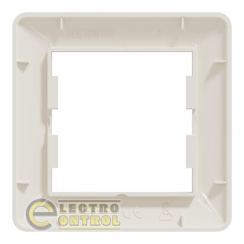 Рамка Schneider Electric EPH5800123 Asfora 1-постова кремова