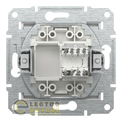 Розетка Schneider Electric EPH4770121 Asfora RJ45 UTP 6 белая без рамки