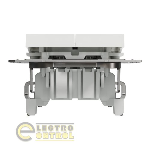 Вимикач для жалюзі Schneider Electric EPH1370121 Asfora білий без рамки