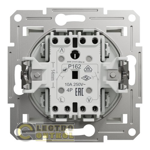 Вимикач для жалюзі Schneider Electric EPH1370121 Asfora білий без рамки
