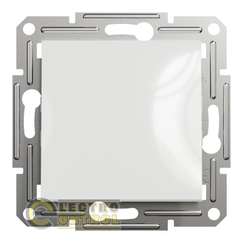 Перемикач Schneider Electric EPH0570121 Asfora перехресний білий без рамки