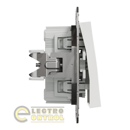 Перемикач Schneider Electric EPH0570121 Asfora перехресний білий без рамки