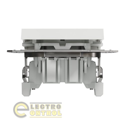 Перемикач Schneider Electric EPH0470121 Asfora одноклавішний білий без рамки