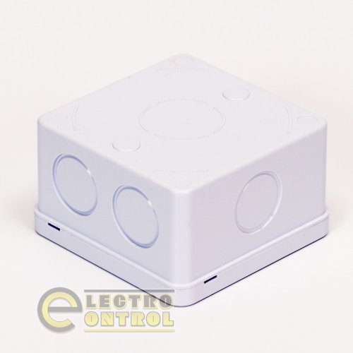 Коробка Takel 503403 розподільча без отворів вологостійка ІР55 85х85х50