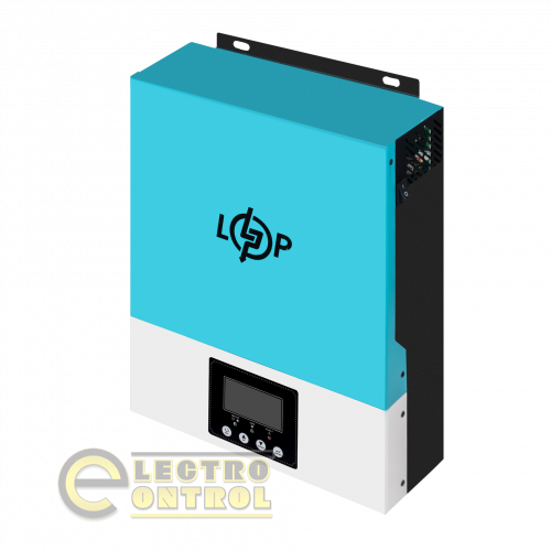 Гибридный солнечный инвертор LogicPower (ИБП) LPW-HY3022MN-L 3000VA (3000Вт) 24V 80A MPPT 30-400V OFF GRID