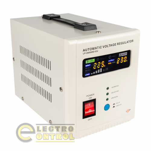 Стабилизатор напряжения LogicPower LP-2500RD EU (1500Вт/7 ступ)