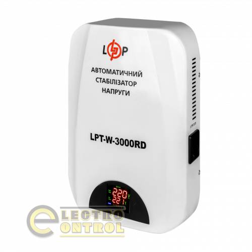 Стабілізатор напруги LogicPower LPT-W-3000RD (2100Вт)
