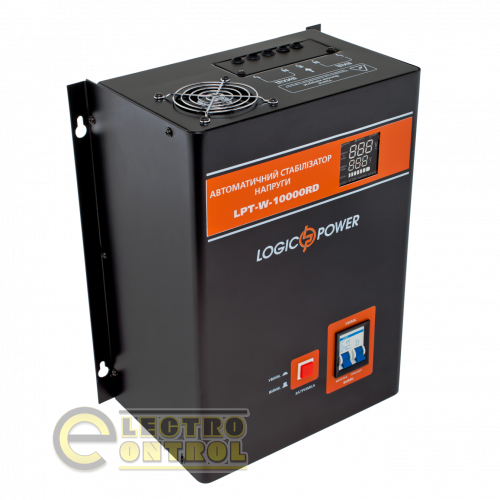 Стабілізатор напруги LogicPower LPT-W-10000RD BLACK (7000W)