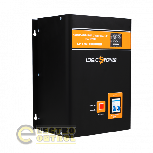Стабілізатор напруги LogicPower LPT-W-10000RD BLACK (7000W)