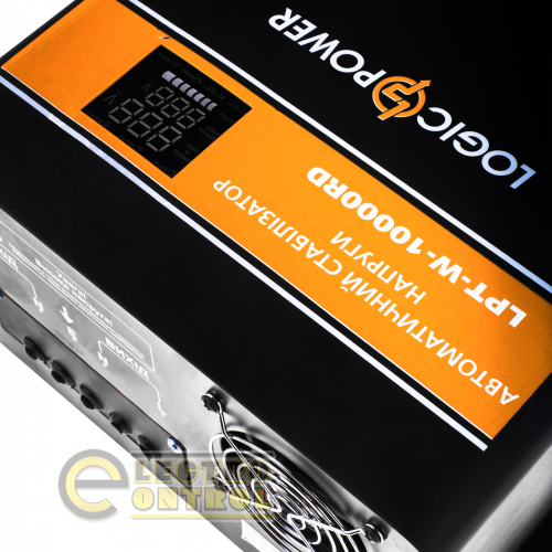 Стабілізатор напруги LogicPower LPT-W-10000RD BLACK (7000W)