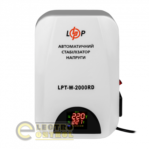 Стабилизатор напряжения LogicPower LPT-W-2000RD (1400Вт)