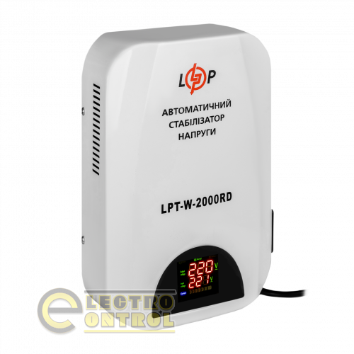 Стабилизатор напряжения LogicPower LPT-W-2000RD (1400Вт)