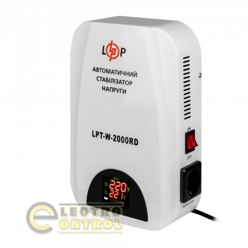 Стабилизатор напряжения LogicPower LPT-W-2000RD (1400Вт)