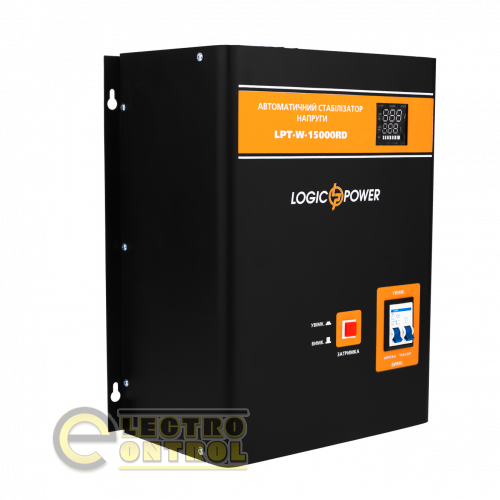 Стабилизатор напряжения LogicPower LPT-W-15000RD BLACK (10500W)