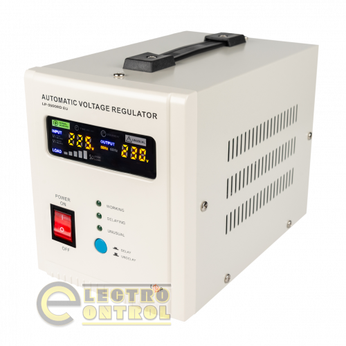 Стабилизатор напряжения LogicPower LP-3500RD EU (2100Вт/7 ступ)