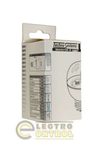 Светодиодная лампа TechnoSystems LED Bulb SILVER 5W TNSy5000607 E27 6500K 450 lm TNSy5000607 G45