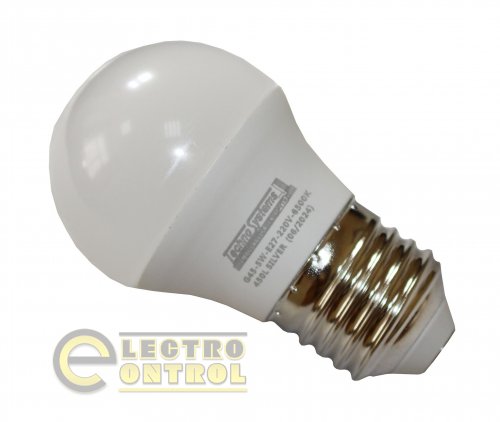 Светодиодная лампа TechnoSystems LED Bulb SILVER 5W TNSy5000607 E27 6500K 450 lm TNSy5000607 G45