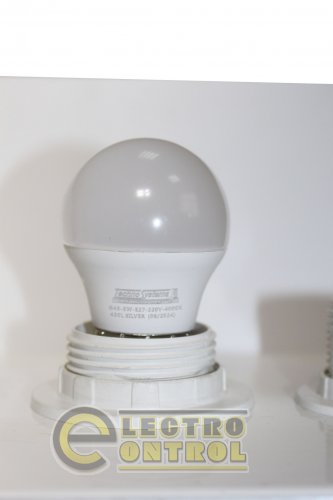 Светодиодная лампа TechnoSystems LED Bulb SILVER 5W TNSy5000600 E27 4000K 450 lm TNSy5000600 G45