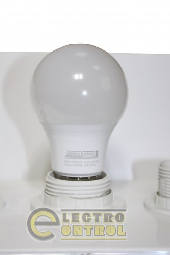 Светодиодная лампа TechnoSystems LED Bulb SILVER 9W TNSy5000609 E27 6500K 810 lm TNSy5000609 A60