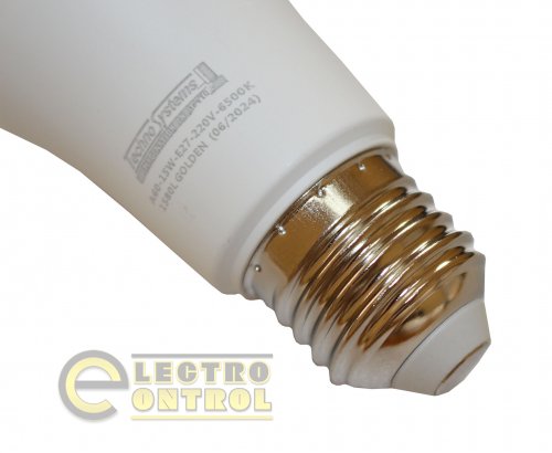 Светодиодная лампа TechnoSystems LED Bulb GOLDEN 15W TNSy5000256 E27 6500K 1580 lm A60  220-240V/50-60Hz 240° 30.000 Hrs