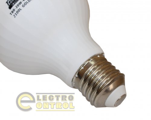 Светодиодная лампа TechnoSystems LED Bulb GOLDEN 20W TNSy5000258 E27 4000K 2100 lm T80  220-240V/50-60Hz 220° 30.000 Hrs