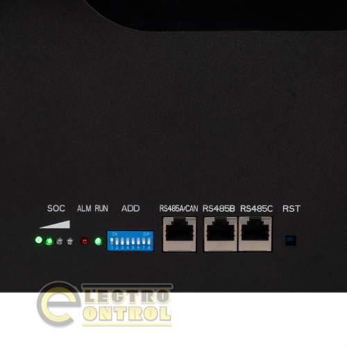 Аккумулятор LogicPower LiFePO4 51,2V-120Ah 6000Wh (Smart BMS 100A) с LCD RM AB RS485/CAN