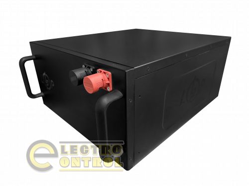 Акумулятор LogicPower LiFePO4 51,2V-100Ah (5120Wh) (BMS 100A/50А) метал Smart BT