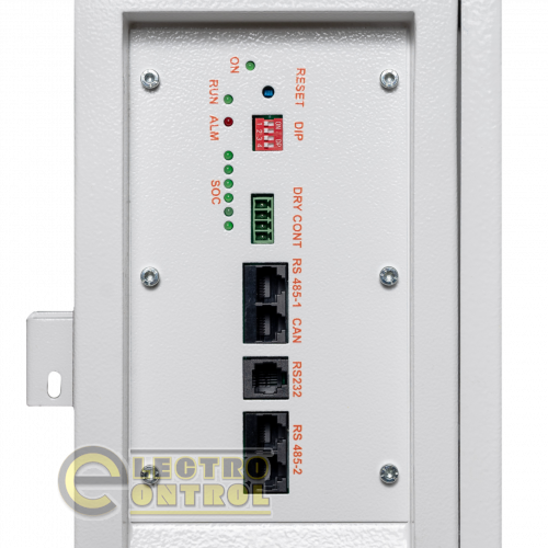 Аккумулятор LogicPower LiFePO4 51,2V-100Ah (5120Wh) (BMS 100A/50А) металл LCD Smart RS485/CAN JK настенный