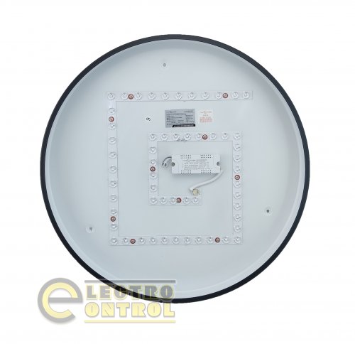 Світильник Technosystems LED-PANEL-Round TNSy5000684 XG-07-035 black 38W 3800L 6500K D500-50