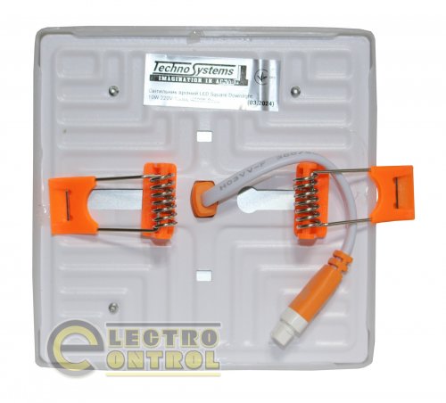 Світильник врізний Technosystems LED Square Downlight TNSy5001126 Deco 18W 1800L 4000K