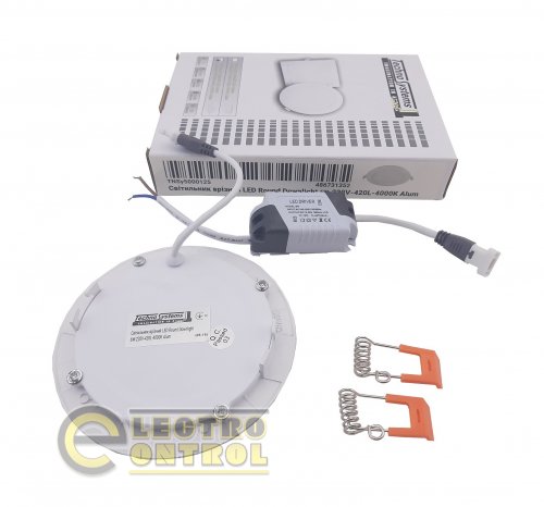 Светильник врезной Technosystems LED Round Downlight TNSy5000127 Alum 18W 1300L 4000K