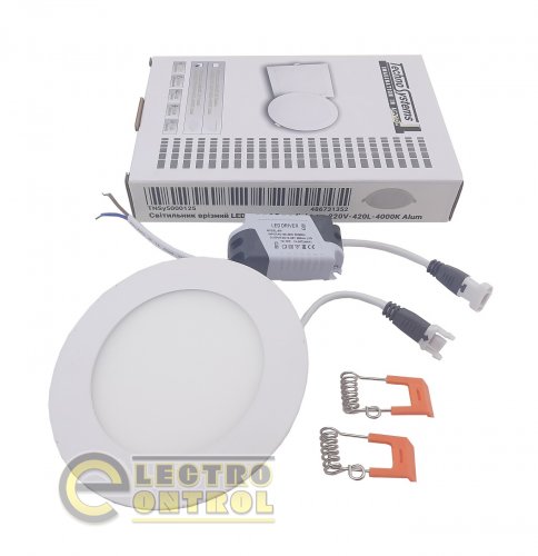 Світильник врізний Technosystems LED Round Downlight TNSy5000128 Alum 24W 1700L 4000K