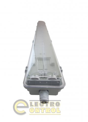 Промисловий світильник (без ламп) Technosystems LED LFB TNSy5000105 2*1200 T8 IP65 Slim
