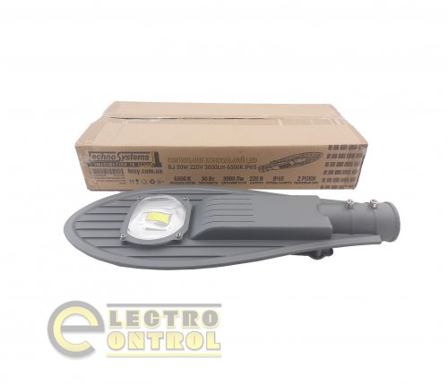 Светильник консольный Technosystems LED 30W BJ TNSy5000246 220V 3000lm 6500K IP65