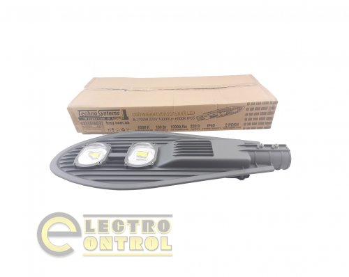 Светильник консольный Technosystems LED 100W BJ TNSy5000248 220V 10000lm 6500K IP65