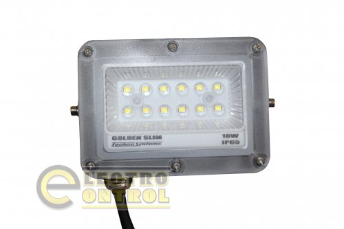 Прожектор Technosystems LED 10W GOLDEN Slim TNSy5000990 220V 1100lm 6500K IP65
