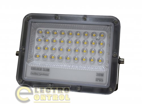 Прожектор Technosystems LED 30W GOLDEN Slim TNSy5001193 220V 3300lm 4000K IP65