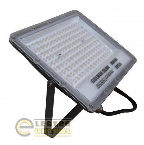 Прожектор Technosystems LED 100W GOLDEN Slim TNSy5001195 220V 11000lm 4000K IP65
