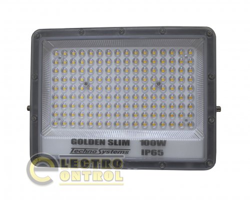 Прожектор Technosystems LED 100W GOLDEN Slim TNSy5001195 220V 11000lm 4000K IP65
